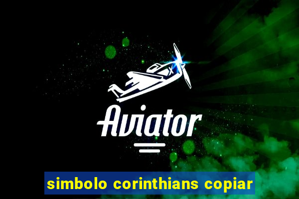 simbolo corinthians copiar